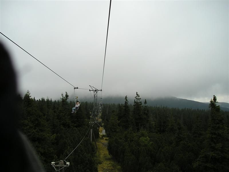 Tam někde je vrchol Sněžky