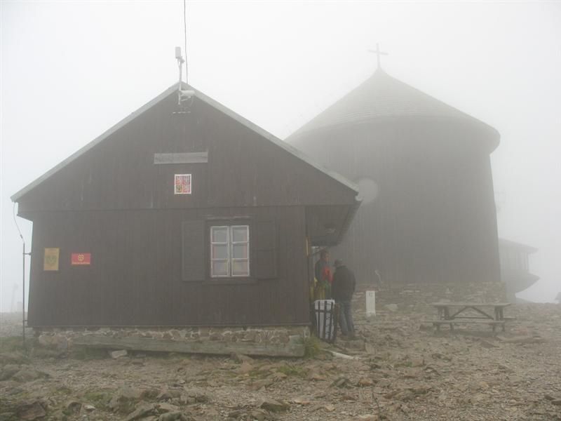 Na vrcholu Sněžky - stanice České pošty