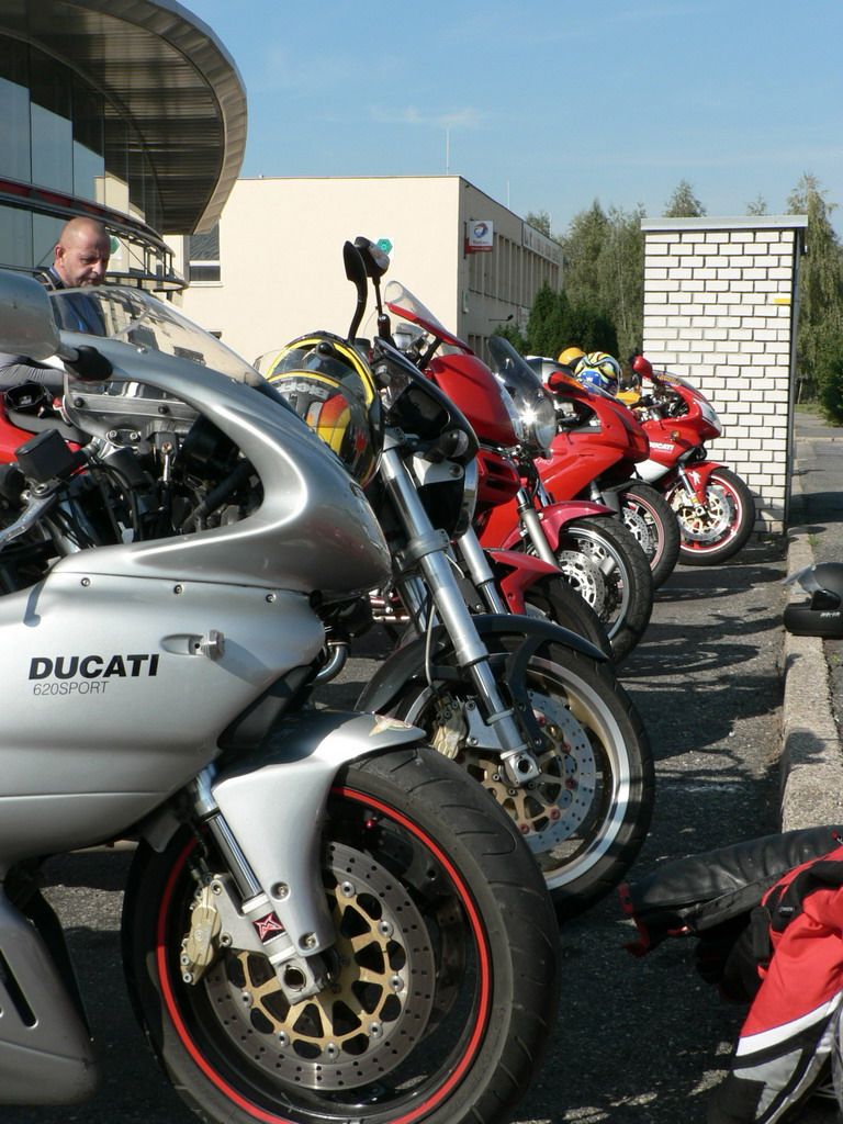 Ducati vyjížďka