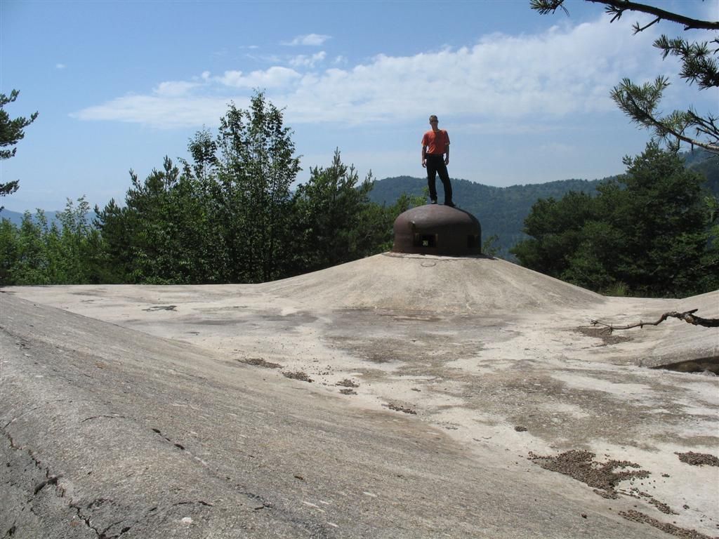 Minometný srub Tvrze Monte Grosso