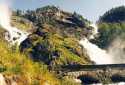 Vodopády Latefossen