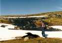 Hardangervidda - náhorní plošina plná skal, vody, sněhu a trolů