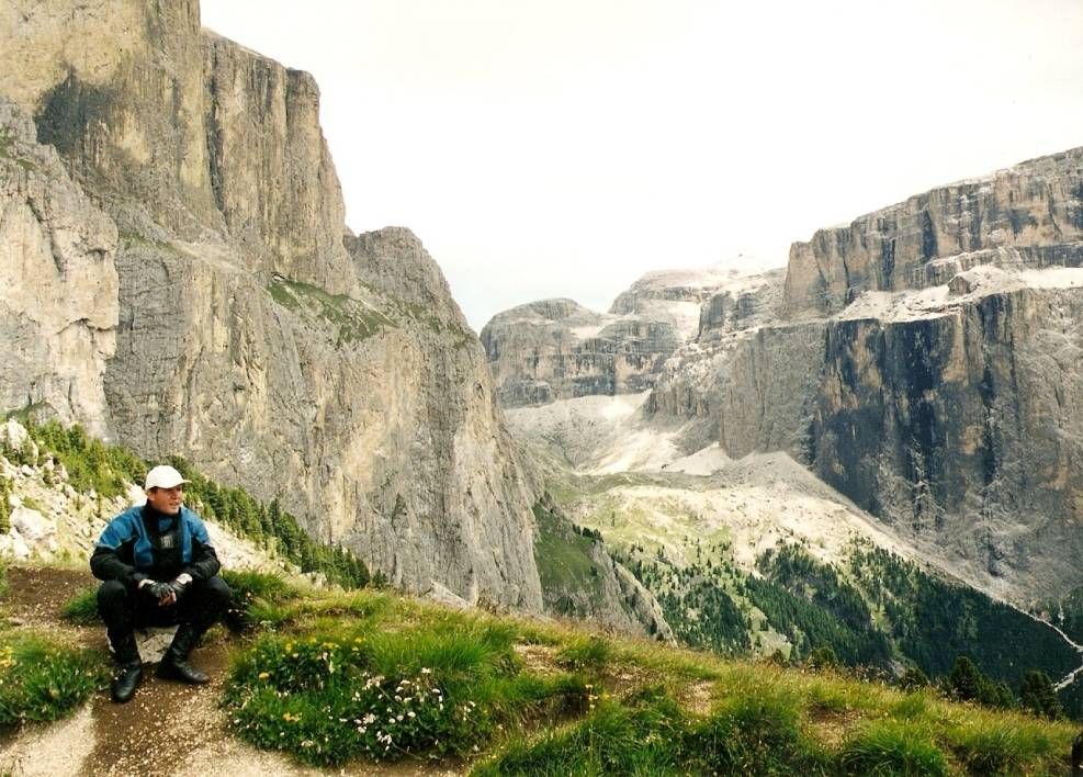 Poblíž Passo Di Sella