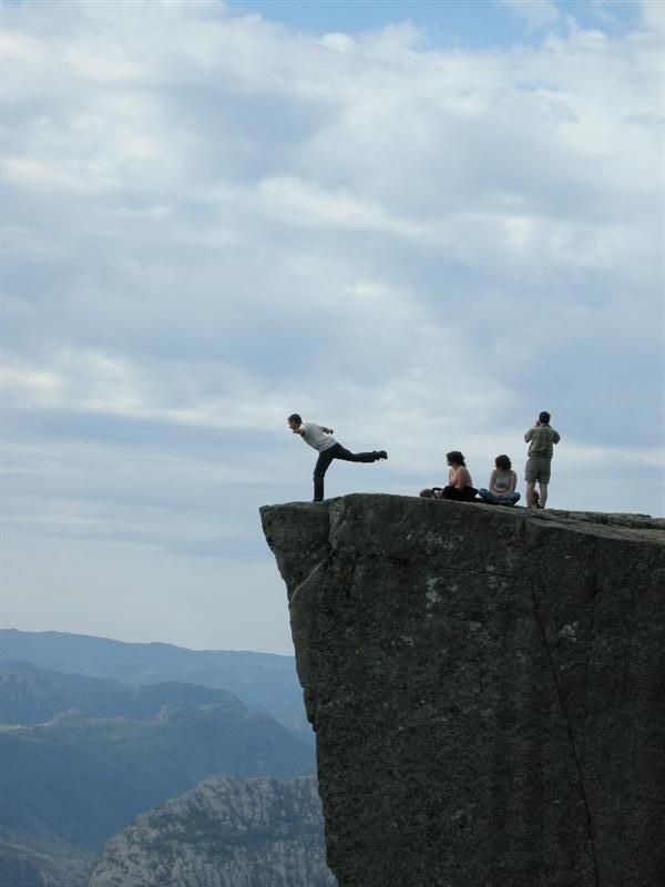 Norsko 2008 - Preikestolen