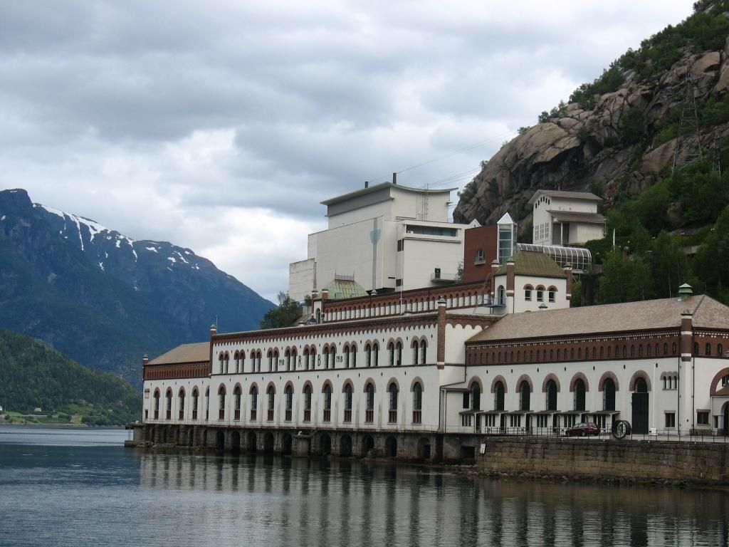 Norsko 2008 - Tyssedal Muzeum Hydroelektrárny