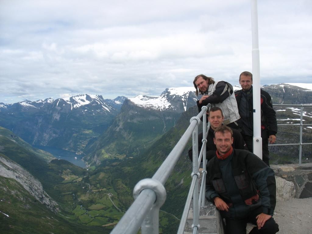 Norsko 2008 - Vyhlídkový Kopec Dalsnibba