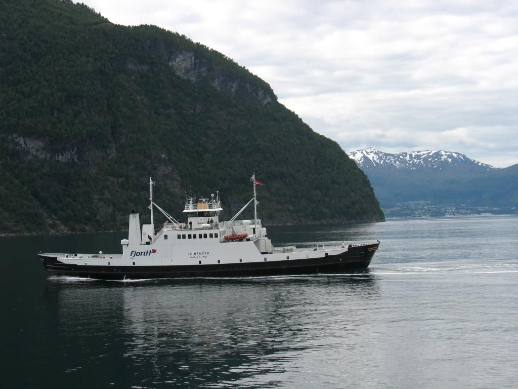 Norsko 2008 - Trajekt