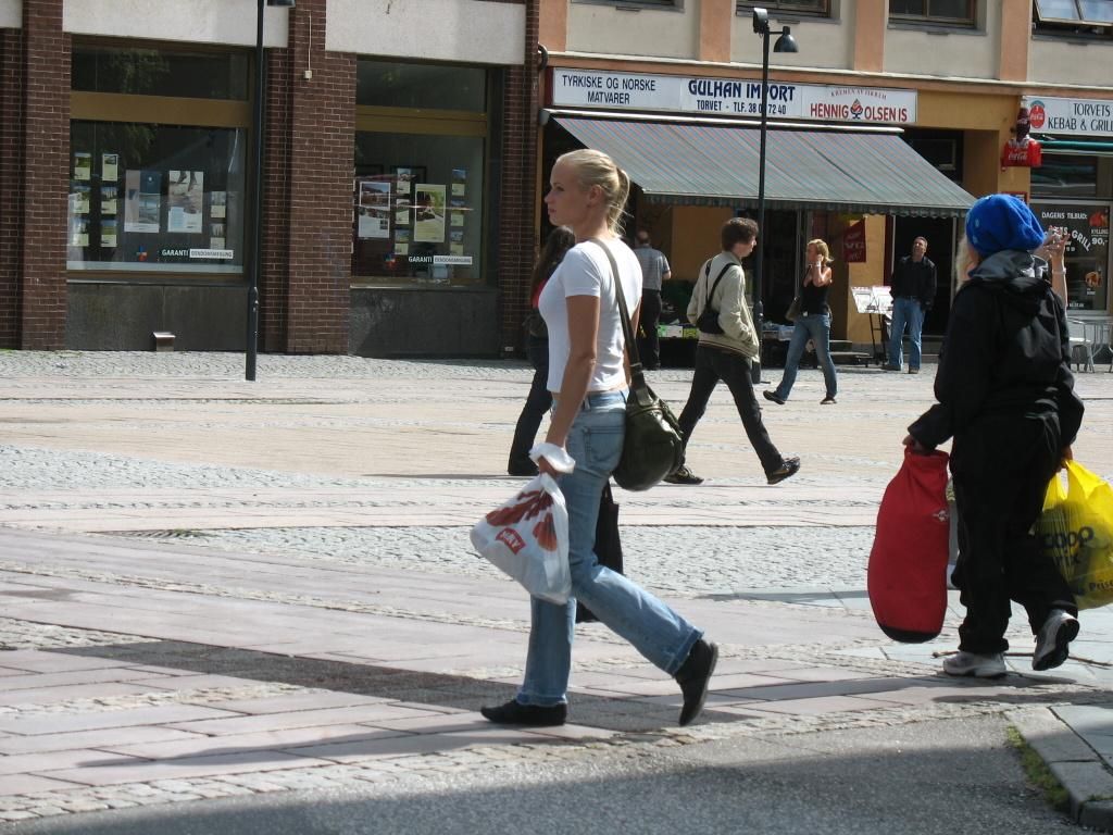 Norsko 2008 - Nějaká Norka V Kristiansandu