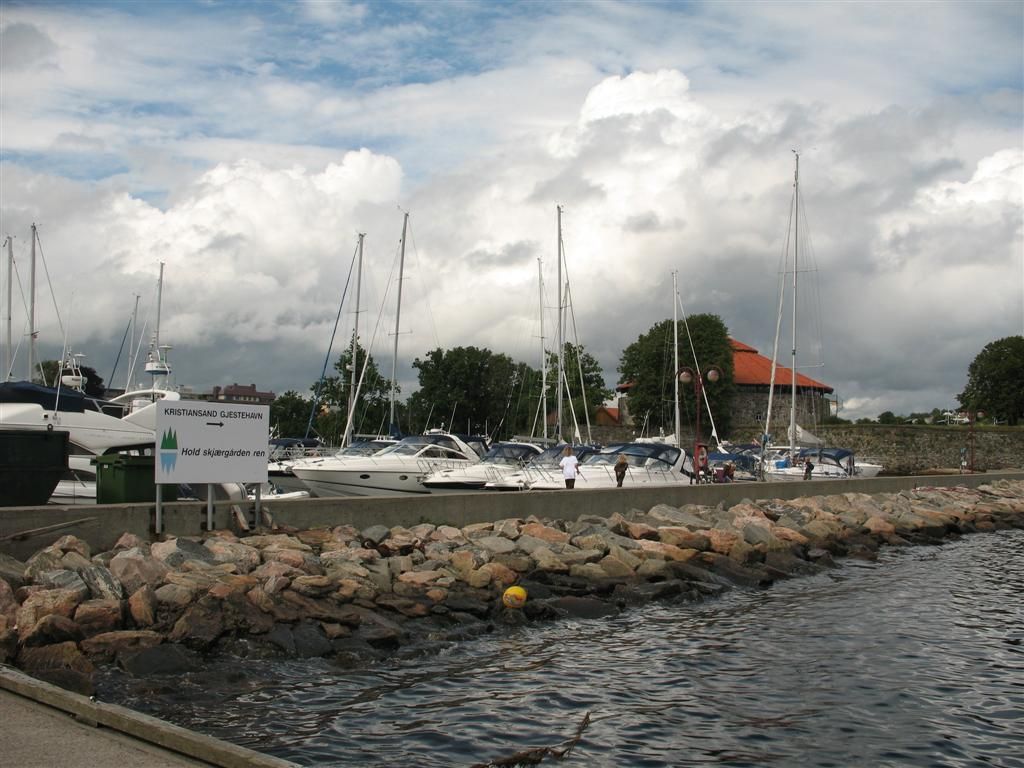 Norsko 2008 - Přístav V Kristiansand