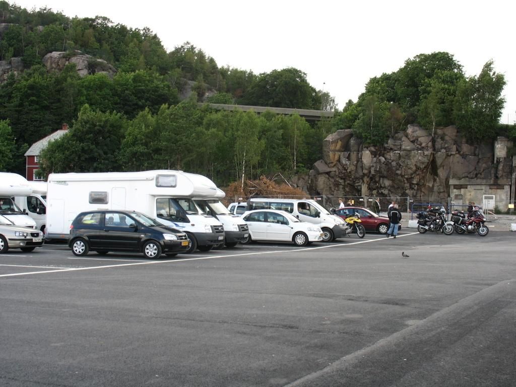 Norsko 2008 - Čekání Na Trajekt V Kristiansandu