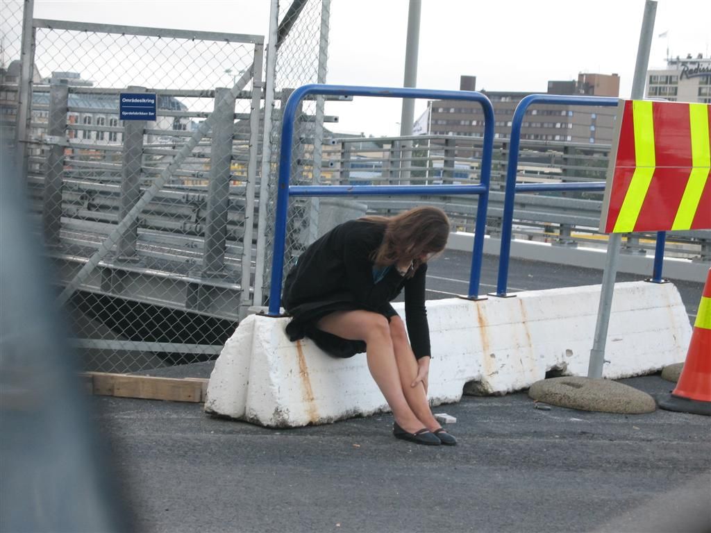 Norsko 2008 - Čekání Na Trajekt V Kristiansandu