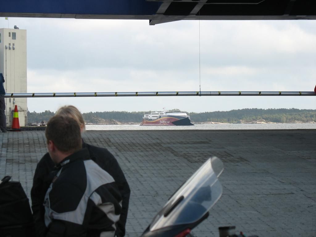 Norsko 2008 - Čekání Na Trajekt V Kristiansandu